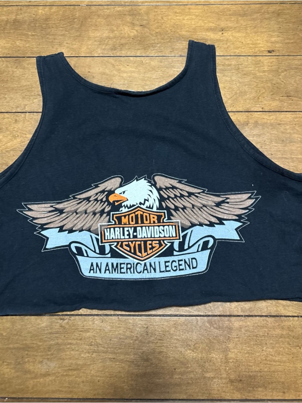Harley-Davidson Black Tank with Small Logo - Picture 2 of 2